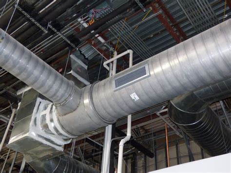 installing sheet metal ductwork